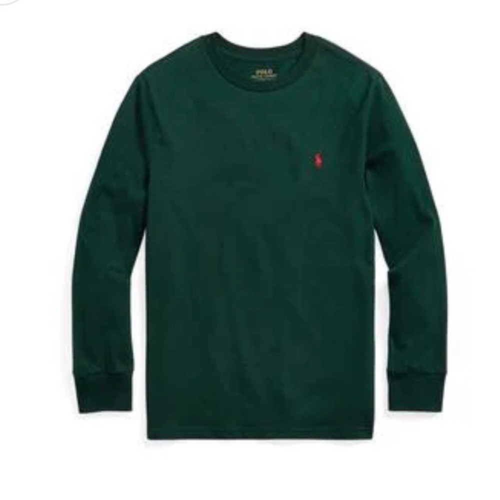 Polo Ralph Lauren Boy’s Green Long Sleeve Shirt
